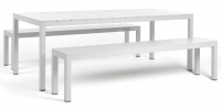 Комплект металлической мебели Set Rio Bench Alu