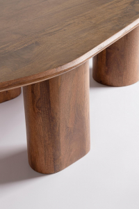 Столик кофейный деревянный Garden Relax Sanat дерево манго натуральный Фото 7