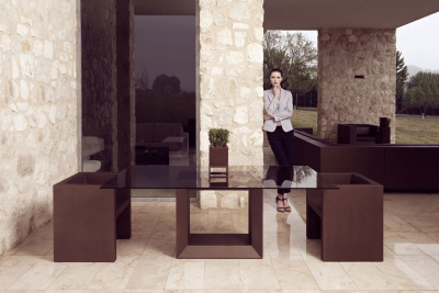 Стол ламинированный Vondom Vela Basic полиэтилен, компакт-ламинат HPL Фото 5