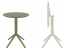 Стол пластиковый складной Siesta Contract Sky Folding Table 60 сталь, пластик оливковый Фото 1