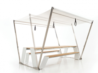 Навеc прямоугольный Hopper Shade 300