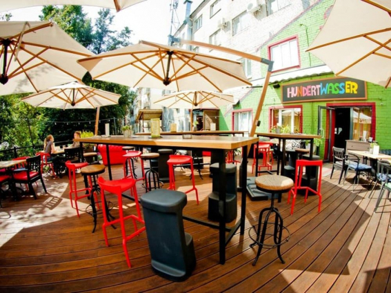 Проекты - Кафе HUNDERTWASSER, Кострома