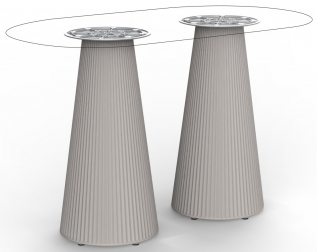 Подстолье пластиковое двойное-thumbs-Фото1