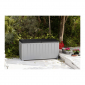 Сундук пластиковый Keter Novel Storage Box полипропилен серый, черный Фото 5
