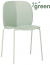 Стул пластиковый Scab Design Mentha Go Green сталь, технополимер зеленый шалфей Фото 4