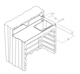 Стойка пластиковая барная с мойкой-thumbs-Фото4