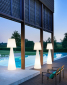 Торшер пластиковый уличный SLIDE Pivot Lighting OUT полиэтилен белый Фото 19