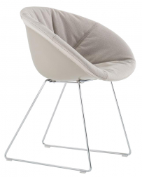 Кресло на полозьях с подушкой-thumbs-Фото1