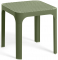 Столик пластиковый журнальный Nardi Net Table 40 стеклопластик агава Фото 4