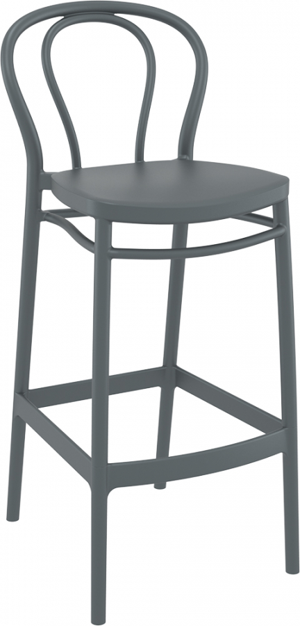 Стул пластиковый барный Victor Bar 75