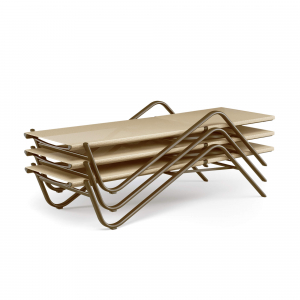 Шезлонг-лежак металлический EMU Holly сталь, emu-tex Фото 6