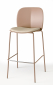 Стул пластиковый барный Scab Design Mentha Go Green сталь, технополимер карамельный Фото 9