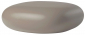 Пуф пластиковый SLIDE Chubby Low Standard полиэтилен тортора Фото 1
