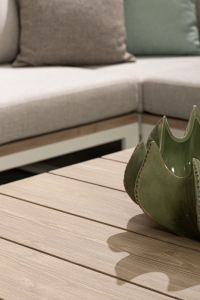 Комплект лаунж мебели Garden Relax Zelmar алюминий, олефин белый Фото 10