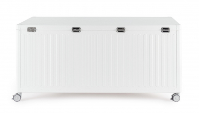 Сундук металлический Garden Relax Ocean M алюминий, сталь белый Фото 3