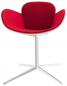 Кресло с обивкой Casprini Coccola сталь, полиуретан, ткань Фото 1