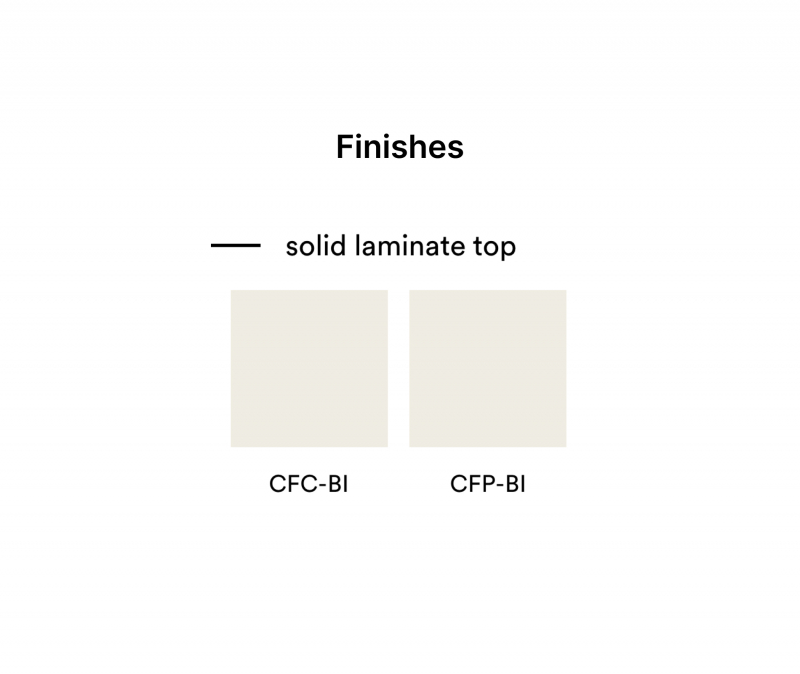 Столешница квадратная Solid Laminate