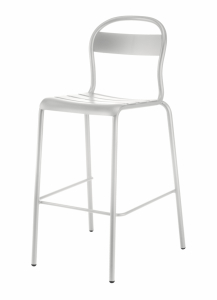 Стул барный металлический Colos Stecca 5 алюминий Фото 10