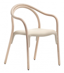 Кресло деревянное с обивкой-thumbs-Фото1