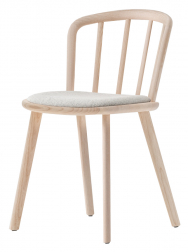 Стул деревянный с обивкой-thumbs-Фото1