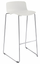 Стул барный пластиковый Colos Vesper 3A сталь, стеклопластик Фото 1