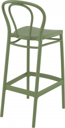 Стул пластиковый барный Victor Bar 75
