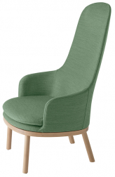 Кресло мягкое с высокой спинкой-thumbs-Фото1