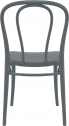 Стул пластиковый Siesta Contract Victor стеклопластик темно-серый Фото 9