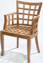 Кресло деревянное Massant Bridge тик натуральный Фото 2