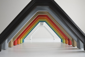 Скамейка пластиковая двухместная Akami PG