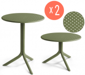 Комплект пластиковых столов Step + Step Mini Set 2