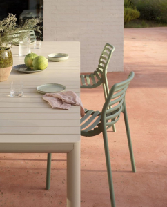 Комплект пластиковых стульев Nardi Doga Bistrot Set 2 стеклопластик мятный Фото 7