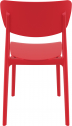 Стул пластиковый Siesta Contract Monna стеклопластик красный Фото 9