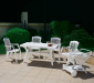 Стол пластиковый обеденный Siesta Garden Roma пластик белый Фото 4