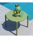 Столик пластиковый журнальный Nardi Doga стеклопластик агава Фото 8