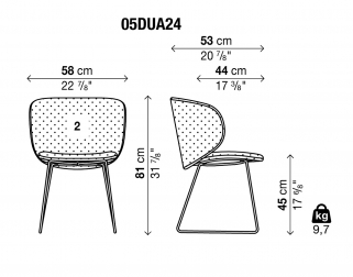 Кресло на полозьях с обивкой-thumbs-Фото3