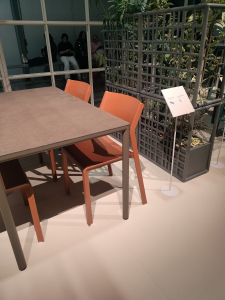 Стул пластиковый Nardi Trill Bistrot стеклопластик кирпичный Фото 5