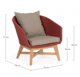 Кресло плетеное с подушкой-thumbs-Фото3