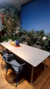 Стол керамический PEDRALI Babila Outdoor сталь, алюминий, керамогранит бежевый, белый Фото 8