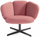 Кресло мягкое поворотное Artifort Bras Easy Chair сталь, ткань Фото 1