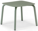 Столик металлический кофейный Grattoni Leaf алюминий зеленый Фото 1