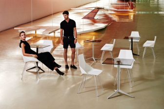 Кресло пластиковое Faz Basic, белый