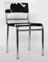 Стул с обивкой Proiezione Proiezione сталь, кожа Фото 3