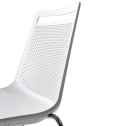 Стул пластиковый барный Gaber Akami ST 76 металл, технополимер белый Фото 5