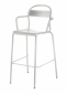 Кресло барное металлическое Colos Stecca 6 алюминий Фото 8
