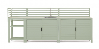 Станция для официанта Garden Relax Aria алюминий, искусственный камень античный зеленый Фото 8