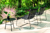 Стул плетеный лаунж Arrmet In Out сталь, полиэстер Фото 7