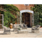Стол плетеный журнальный Garden Relax Kosmos алюминий, искусственный ротанг белый Фото 6