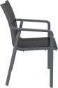 Кресло пластиковое Siesta Contract Pacific стеклопластик, текстилен темно-серый, черный Фото 7