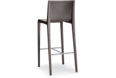 Стул деревянный барный PEDRALI Young нержавеющая сталь, дерево венге Фото 5